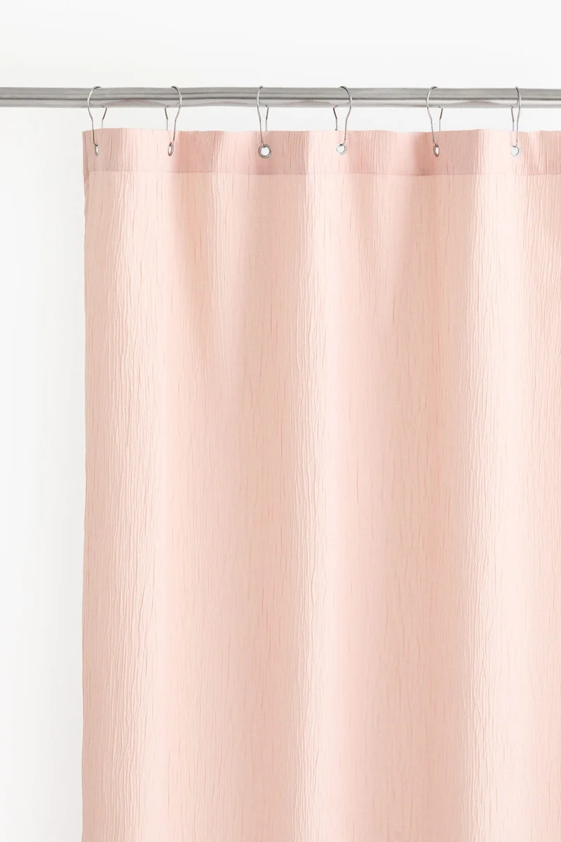 H&M Muslin shower curtain